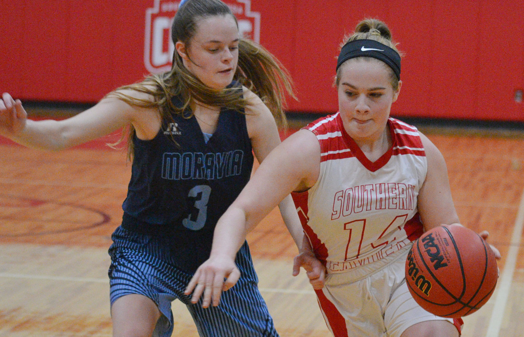 Girls basketball - Southern Cayuga vs. Moravia - 2